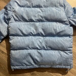 Dior Light Blue Puffer Jacket